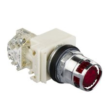 Ovládač stiskací, 30 mm, 600V AC, 10A, Černá SCHNEIDER 9001K3L35RH13