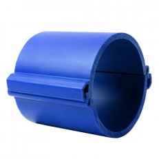 Chránička dělená HDPE bezhalogenová KOPOHALF pr. 160 mm, 750N/20cm, modrá