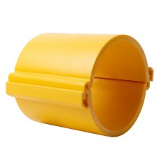 Chránička dělená HDPE bezhalogenová KOPOHALF pr. 160 mm, 750N/20cm, žlutá