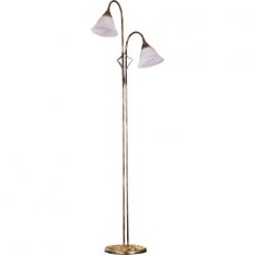 Stojací lampa Classic Compolux 914097/37 2x60 W antická mosaz