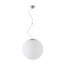 Závěsné svítidlo se skleněným stínidlem OSMONT ADRIA L3 13W IP40 E27 nerez