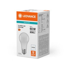 Světelný zdroj LEDVANCE LED CLASSIC A V 8.5W 840 Frosted E27