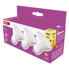 LED žárovka Classic MR16 GU10 7 W (60 W) 806lm teplá bílá EMOS ZQ8E42.3