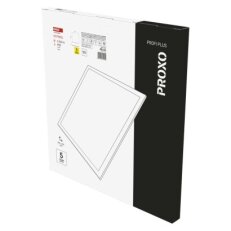 LED panel PROXO 60×60, čtvercový vestavný bílý, 33W neutrální bílá EMOS ZB1114