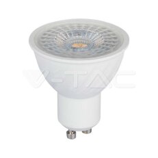 LED Spotlight SAMSUNG CHIP GU10 6W Ripple Plastic 110°D 4000K, VT-247