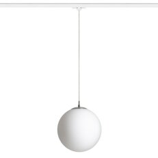 LUNA 30 pro tříokr. lištu opálové sklo/chrom 230V E27 15W RENDL R13969