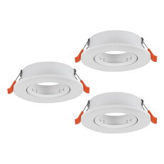 Vestavné svítidlo SAPERETA-E GU10 3X5W IP20 EGLO 74046