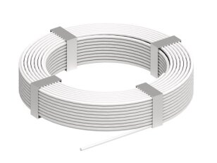 Hliníkový drát s bílým PVC potahem d8/11mm, 10kg/50m, Al/PVC GROMTOR 300918