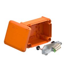 OBO T 100 E 4-5 Odbočné krabice pro zachování funkčnosti 150x116x67 oranžová
