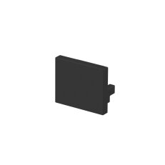 Koncovka bez otvoru pro DP, DR, DS, černá barva MCLED ML-762.078.43.0