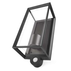 LED zahradní nástěnné svítidlo s čidlem soumraku MALVA 13x12x28 cm 1xE27 15W