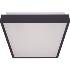 Stropní a nástěnné svítidlo Quatro 270x270 černá 60W IP20 E27 922004/07S