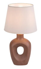 Stolní lampa MADELOR hnědá E14 1x MAX 25W IP20 RABALUX 74080