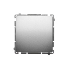 Ovladač zapínací SVĚTLO, řazení 1/0, 10AX, 250V~, Satén BMS1.01/29