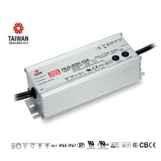 Napájecí zroj pro LED 61W 42V MEAN WELL HLG-60H-42