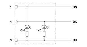 Kabel snímače/akčního členu SAC-3P- 5,0-PUR/M12FR-2L PHOENIX CONTACT 1694415