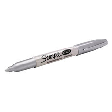 Permanentní pero, lakový popisovač s ku SHARPIE METALIC STŘÍBRNÁ