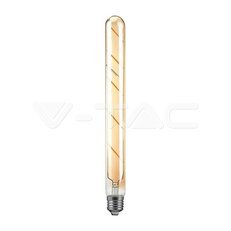 LED Bulb 5W T30 E27 Filament Amber 2200K VT-2005, V-TAC SKU217142
