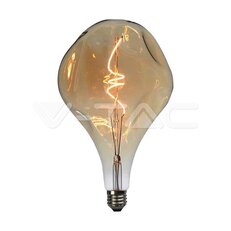 LED Bulb 4W Filament Spiral A165S 2700K Amber Glass VT-2269, V-TAC SKU23168