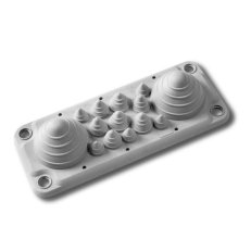 Průchodková deska LMC 14 (IP54) šedá ELEKTRO BEČOV G511454