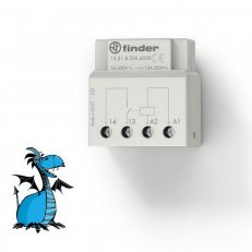 Finder 13.31.8.230.4300 Relé spínací, 1Z/12A, 230V AC, AgSnO2