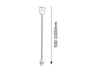 Závěsné svítidlo Rolly E27 1x 60W IP20 bílá RABALUX 9921