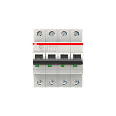 S204M-K50 4 fázový jistič 50 A char. K 10kA ABB 2CDS274001R0577