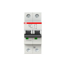 ABB S201-D0,5NA jistič 1F odpojení N vodiče (1+NA) 0.5 A char. D 6kA