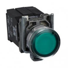Ovládač stiskací prosvětlený, 1Z+1V, 110V, ZE SCHNEIDER XB4BW3335