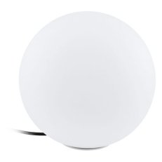 Venkovní stojací svítidlo MONTEROLO KOULE d300 bílá 40W IP65 EGLO 98101