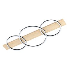 Stropní svítidlo BOYAL LED černá/dub 36W IP20 EGLO 99468