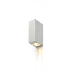 NICK II nástěnná česaný hliník 230V LED 2x3W 10° IP54 3000K RENDL R12827