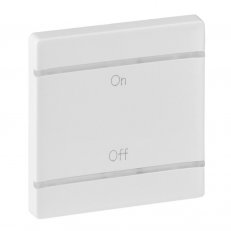 VALENA LIFE KRYT PRO MYHOME_UP ON/OFF 2MODULOVÝ BÍLÝ LEGRAND 755170