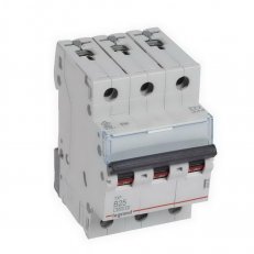 TX3 JISTIČ, 3 PÓLOVÝ, CHAR. B, 25A 6000A LEGRAND 403404