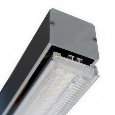 Systém TS světelná jednotka high power 1421mm elox LED830 širokozářič 90 DALI