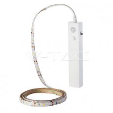 2.4W LED Strip 2835 Motion Sensor 1m. 4000K, VT-8082 V-TAC SKU2574