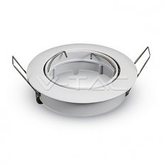 GU10 Housing Round White,  VT-779