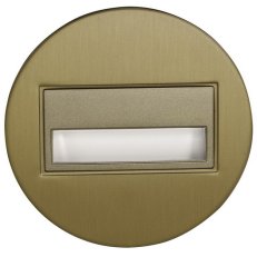 Světlo LED SONA kulaté pod omítku 14Vss IP44 ZLATÁ PATINA NEUTRÁLNÍ BÍLÁ