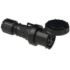 spojka 5P, 63A/400V, 6h, IP67, černá MIDNIGHT PCE PC-235-6xs
