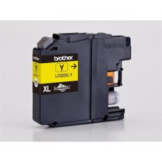BROTHER LC-525XLY (inkoust yellow, 1 300 str.@ 5% draft)