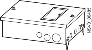 BD2-GKM2/F Přístrojová skříňka SIEMENS BVP:203166