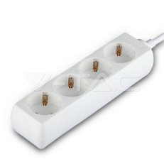 4 Ways Socket (3G 1.5MM2 X 3M) Polybag W
