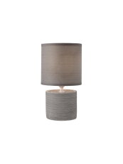 Stolní lampa CILLY VE 1X28W E14 GREY REDO 01-1371