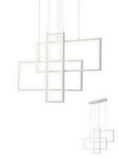 Závěsné svítidlo PLANA SU LED 60W 3000K SAND WHITE REDO 01-2313
