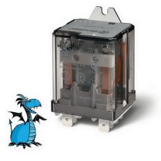 Výkonové relé, FA250, 2P/16A, 230V AC FINDER 62.82.8.230.0000