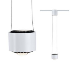 URail LED závěs Aldan 1-ramenné 1x8,5W bílá/černá stmívatelné PAULMANN 94971