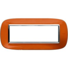 Legrand HB4806DR BTAX RÁMEČEK 6M ORANŽOVÁ