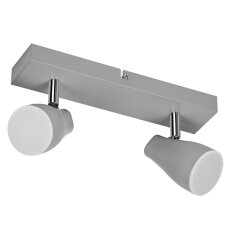 LEDVANCE LED SPOT PEAR GREY 2 x 4.3W 2700K GU10