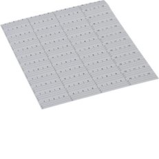 Arch A4 popisových pásek 12x12 modulů, 5 ks HAGER UZ006