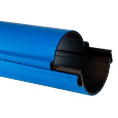 Chránička dělená HDPE bezhalogenová KOPOHALF pr. 110 mm, 450N/20cm, modrá